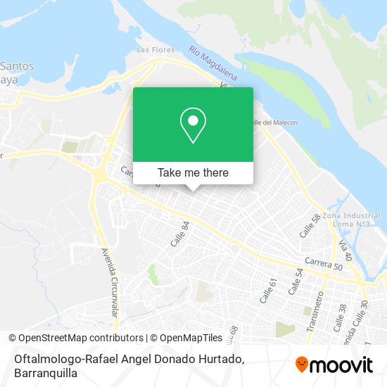 Oftalmologo-Rafael Angel Donado Hurtado map