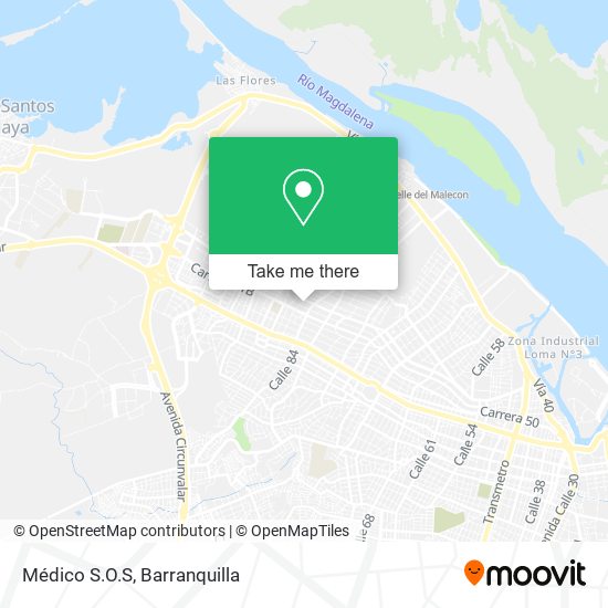 Médico S.O.S map