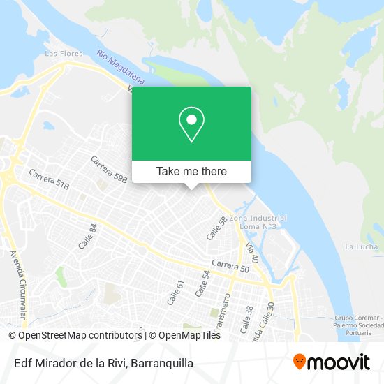 Edf Mirador de la Rivi map