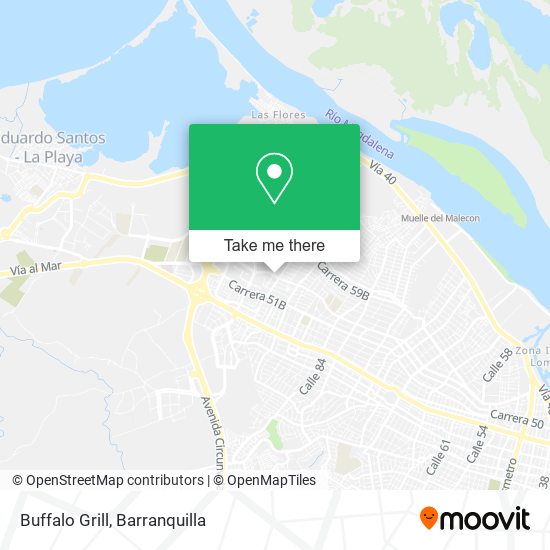 Buffalo Grill map