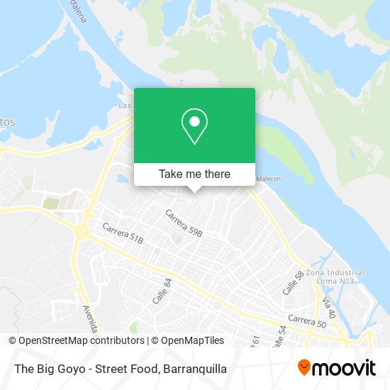 The Big Goyo - Street Food map