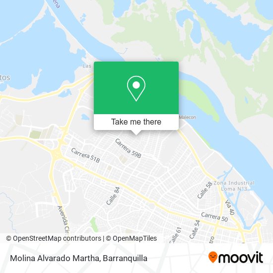 Molina Alvarado Martha map