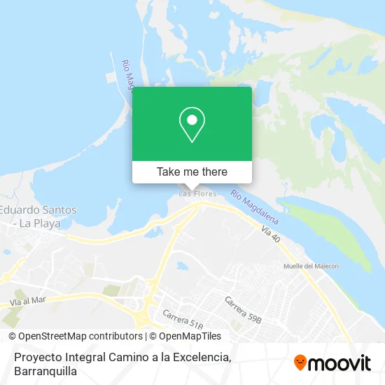 Proyecto Integral Camino a la Excelencia map