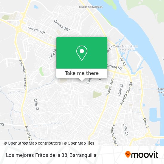 Los mejores Fritos de la 38 map