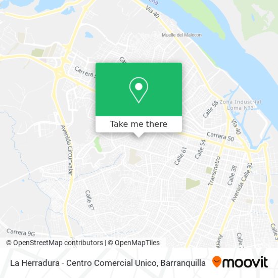 La Herradura - Centro Comercial Unico map