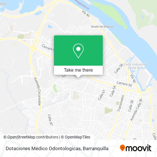 Dotaciones Médico Odontologicas map