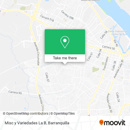 Misc y Variedades La B map