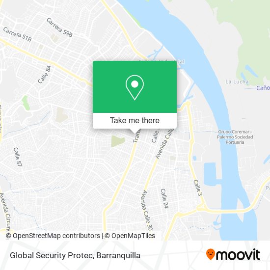 Global Security Protec map