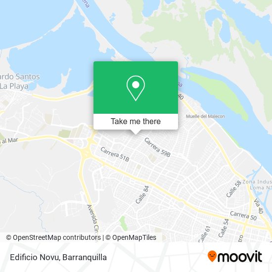 Edificio Novu map