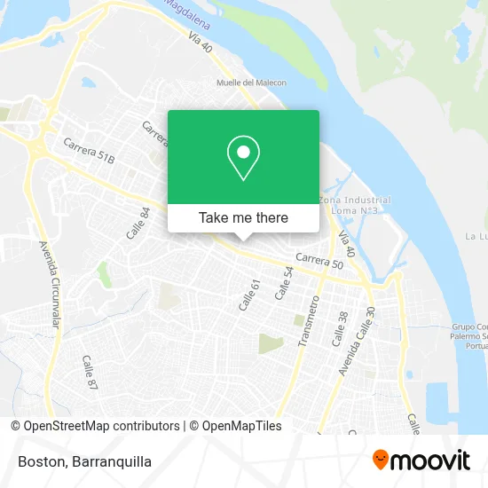 Boston map
