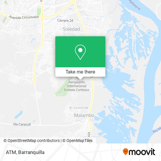 ATM map