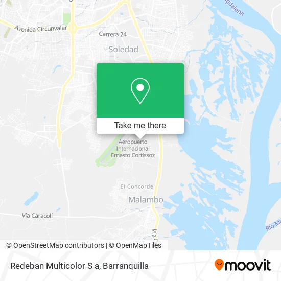 Redeban Multicolor S a map