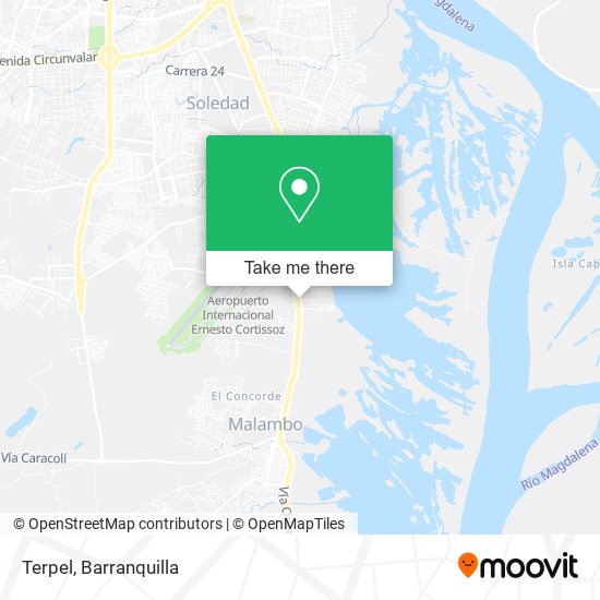 Mapa de Terpel