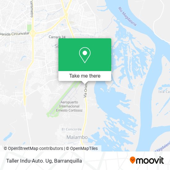 Mapa de Taller Indu-Auto. Ug