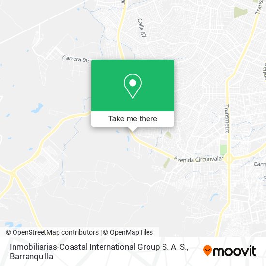 Inmobiliarias-Coastal International Group S. A. S. map