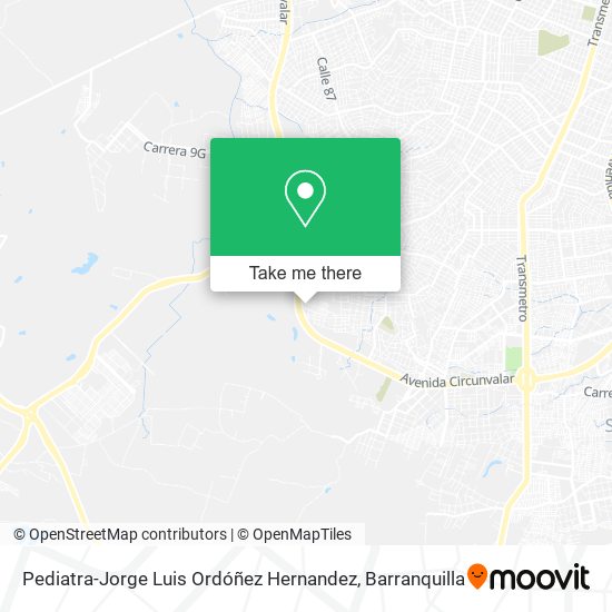 Mapa de Pediatra-Jorge Luis Ordóñez Hernandez
