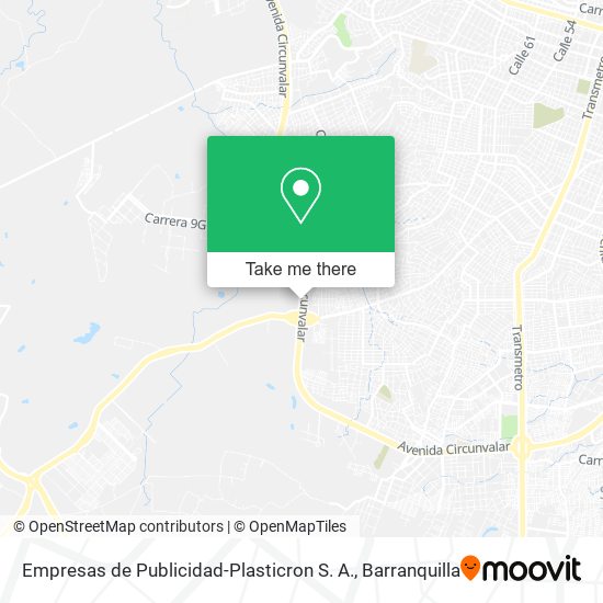 Mapa de Empresas de Publicidad-Plasticron S. A.