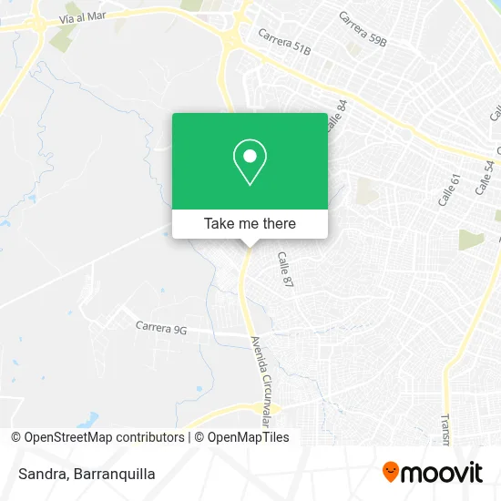 Sandra map