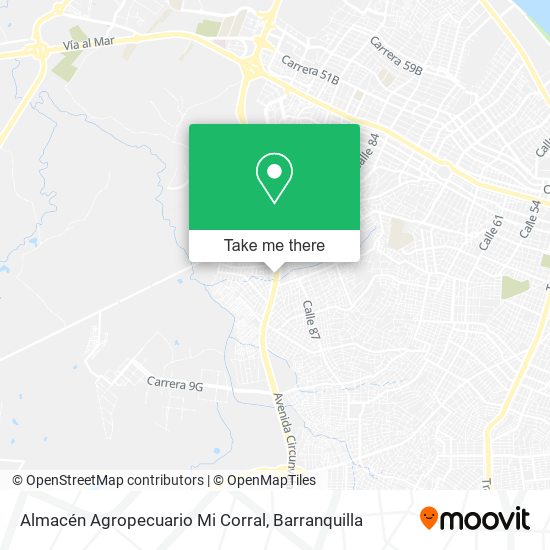 Almacén Agropecuario Mi Corral map