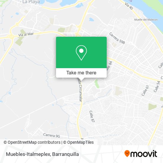 Mapa de Muebles-Italmeplex