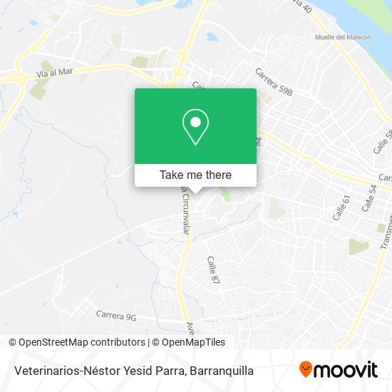 Mapa de Veterinarios-Néstor Yesid Parra