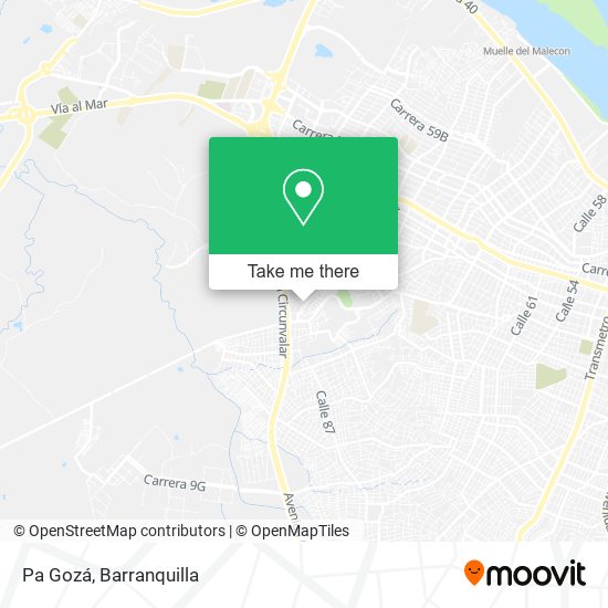 Mapa de Pa Gozá