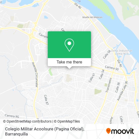 Colegio Militar Acoolsure (Pagina Oficial) map