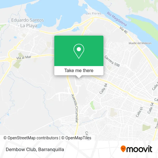 Dembow Club map