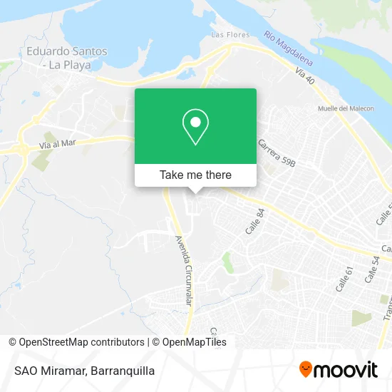 SAO Miramar map