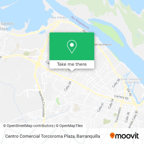 Mapa de Centro Comercial Torcoroma Plaza
