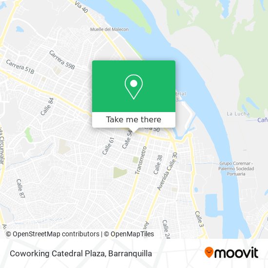 Mapa de Coworking Catedral Plaza