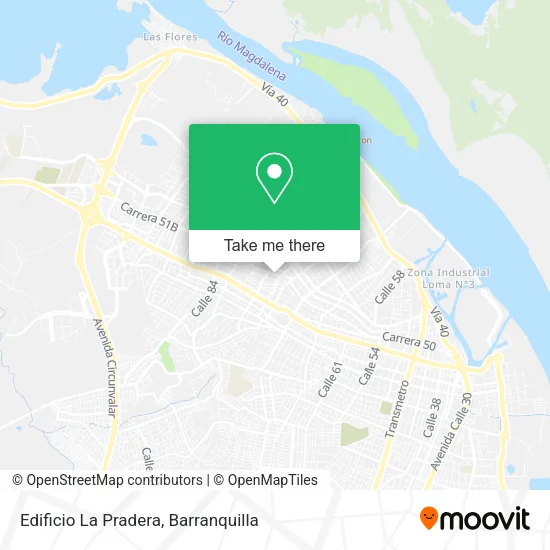 Edificio La Pradera map