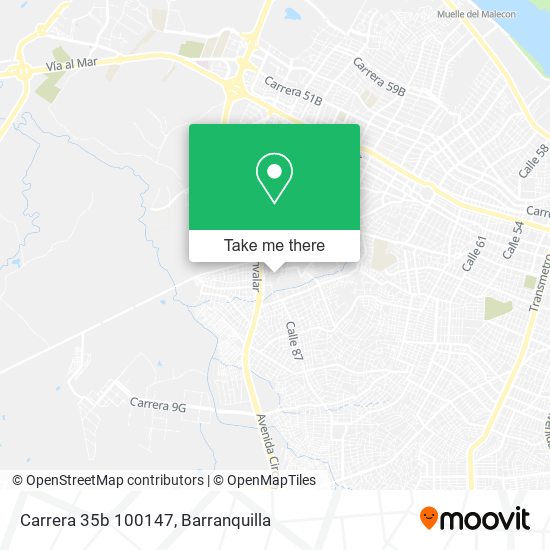 Mapa de Carrera 35b 100147