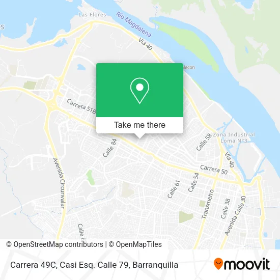 Carrera 49C, Casi Esq. Calle 79 map