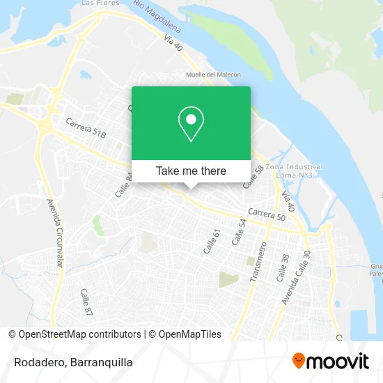 Mapa de Rodadero