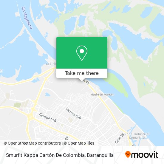 Apt Temmen krekel How to get to Smurfit Kappa Cartón De Colombia in Barranquilla by Bus?