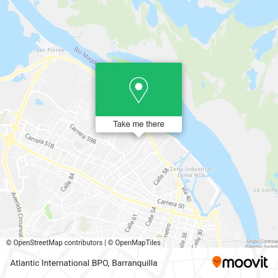 Atlantic International BPO map