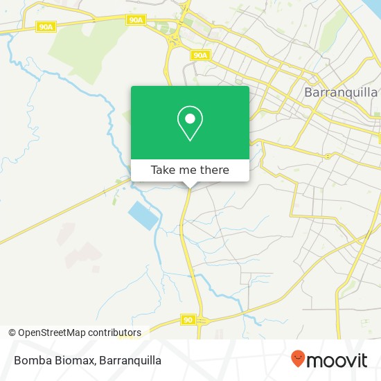 Bomba Biomax map