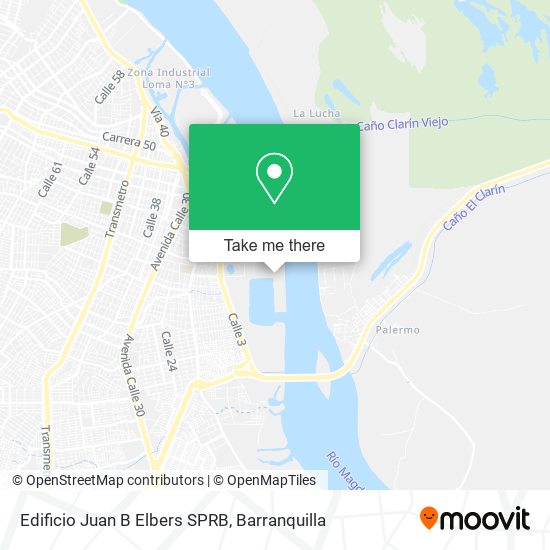 Mapa de Edificio Juan B Elbers SPRB