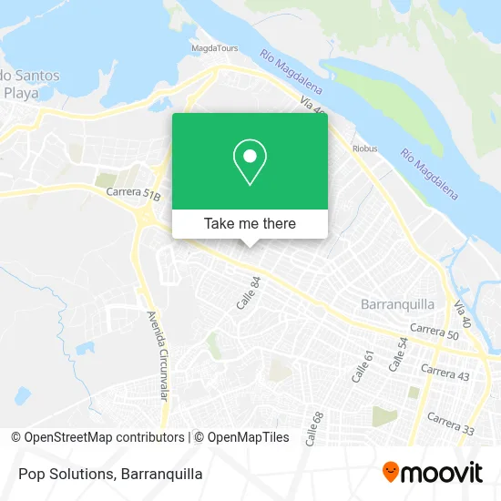 Pop Solutions map