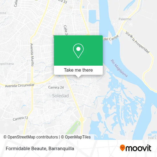 Formidable Beaute map