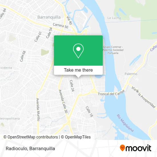 Radioculo map