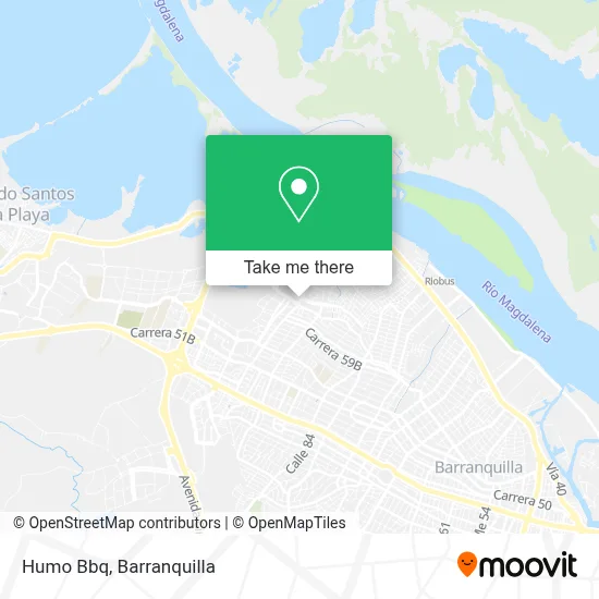 Humo Bbq map