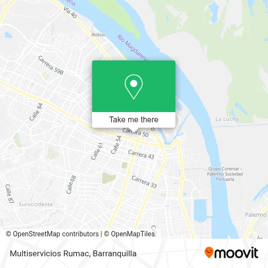 Multiservicios Rumac map
