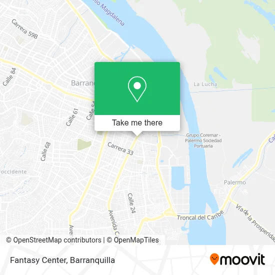 Fantasy Center map