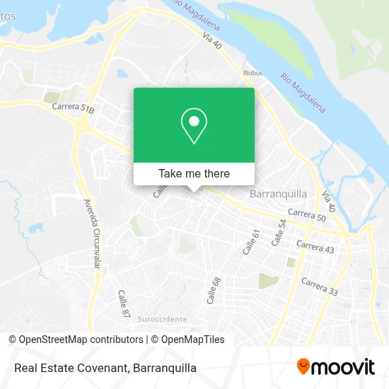 Real Estate Covenant map