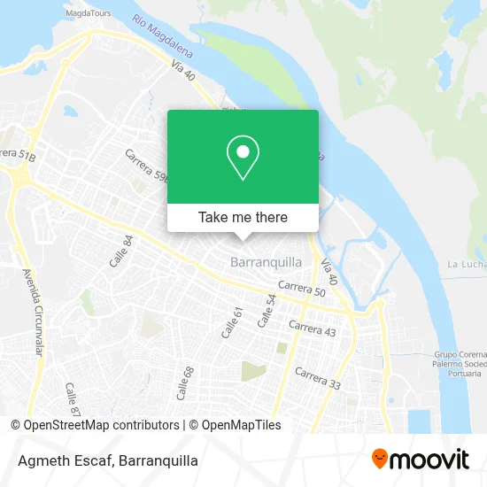Agmeth Escaf map