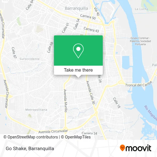 Go Shake map