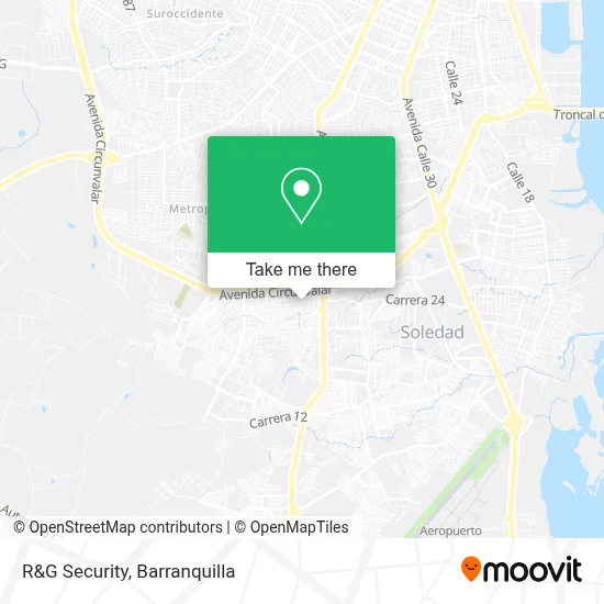 R&G Security map