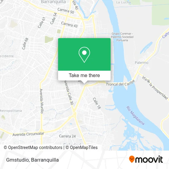 Gmstudio map